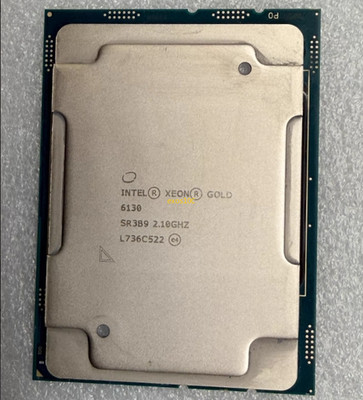 Intel Xeon Gold 6130 16C/32T 2.1GHz 22MB 125W LGA3647 CPU Processor Gold 6130