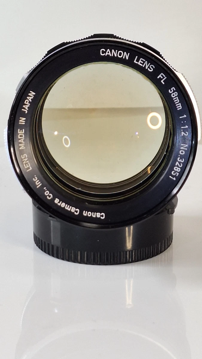 Canon FL f/1.2 Camera Lenses 58mm Focal for sale | eBay