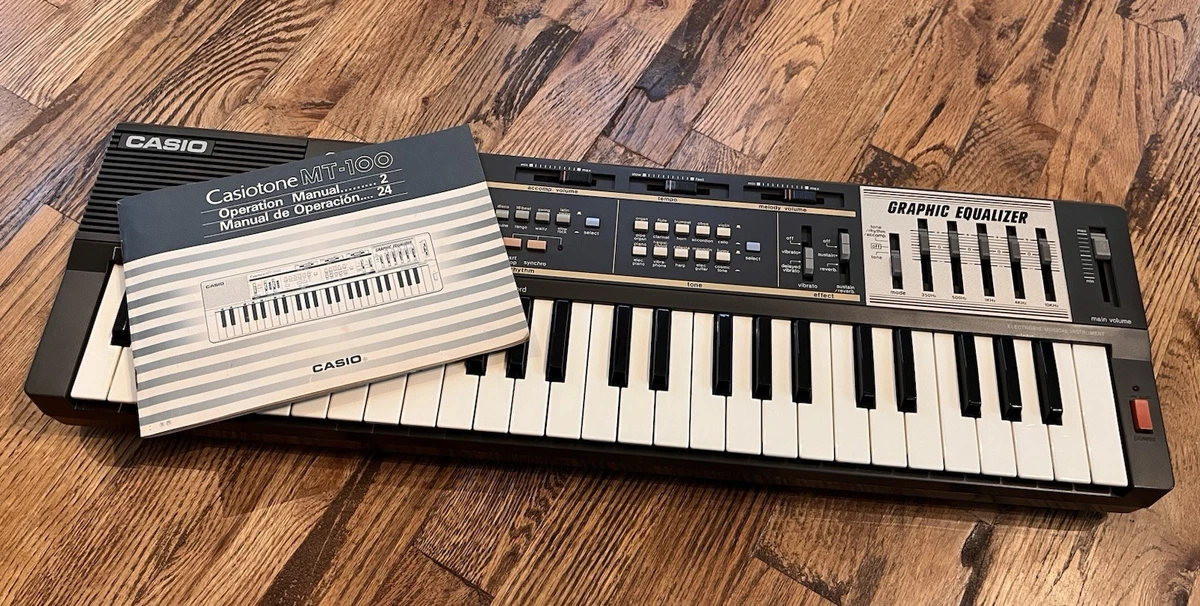 Casio MT-540☆珍品シンセ☆環境音BGM機能付き☆美品箱付き☆ Casio Mt In Vintage Electronic Keyboards for sale - eBay
