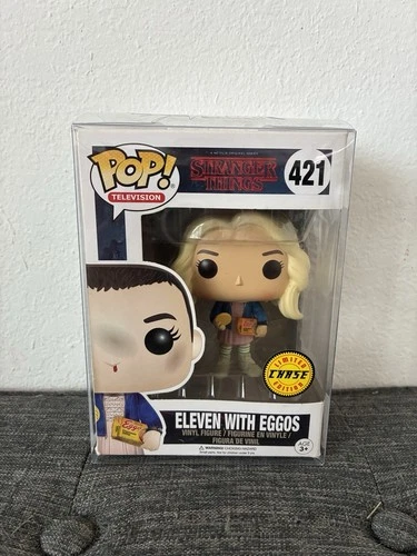 Funko Pop! Vinyl: Stranger Things - Eleven with Eggos (Chase) #421