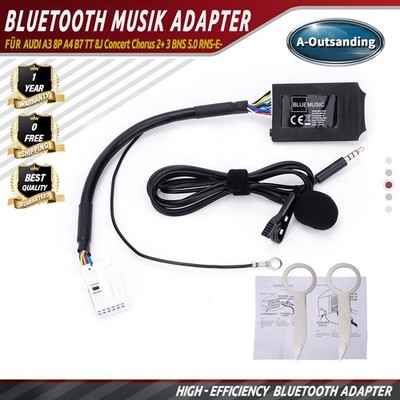Bluetooth Freisprechen AUDI A3 8P A4 B7 TT 8J Chorus Concert 2+ 3 BNS 5.0 RNS-E