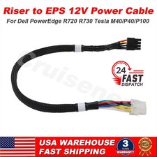 EPS 12V GPU Power Cable for Dell R720 R730 Server  Tesla M40 P40 P100 V100 GPU