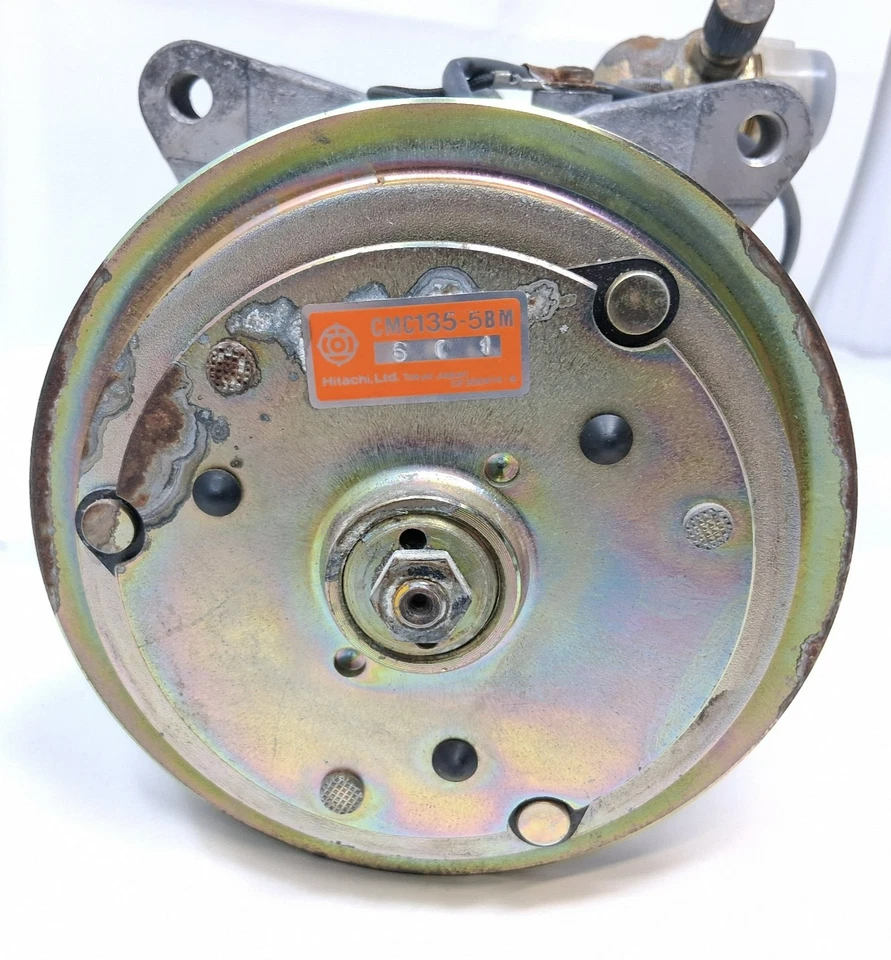79-83 Datsun 310 280ZX 280Z 2.8L Nissan Nos Hitachi R12 AC Compressor w/Clutch - Image 3 of 4