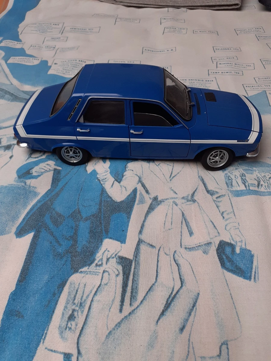SOLIDO MODIFIÉE RENAULT 12 GORDINI RALLY MONTECARLO 1973 BOITE 1/43 AG L11