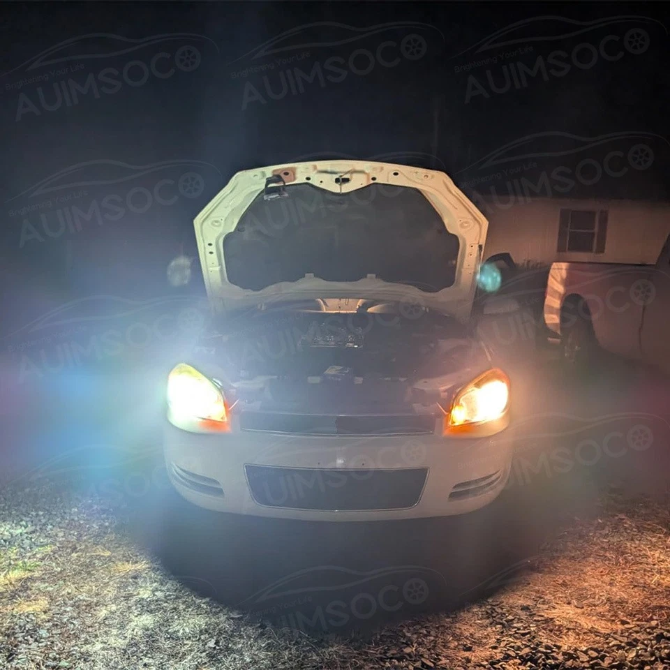 Faros antiniebla LED 6000K para Honda Civic 2006-2012 2013 2014 2015 Foto 3 de 4