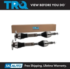 TRQ Front CV Axle Shaft Assembly Set Fits Cadillac Chevrolet GMC