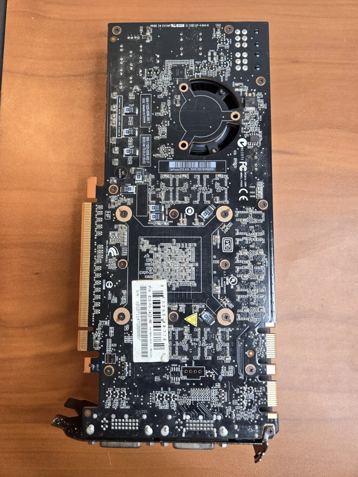 EVGA NVIDIA GeForce GTX 470 Graphic Card 012-P3-1475-AR - Image 3 of 4