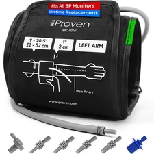 Extra Large Cuff Compatible with All Automatic Blood Pressure Monitors, Curve...