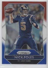 2015 Panini Prizm Red White & Blue Prizm Nick Foles #96 00ah