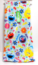 Sesame Street Plush Soft Throw 50" x 60" Elmo, Cookie, Big Bird, Grover