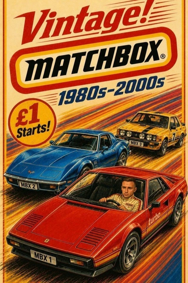 🔥Vintage Matchbox!🔥1980s-2000s Releases - ALL SEALED - £1 Starts🚗