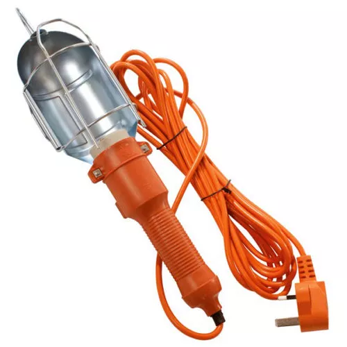 240V 5m Garage Inspection Lamp Car Work Light Loft Mains Cable with Switch