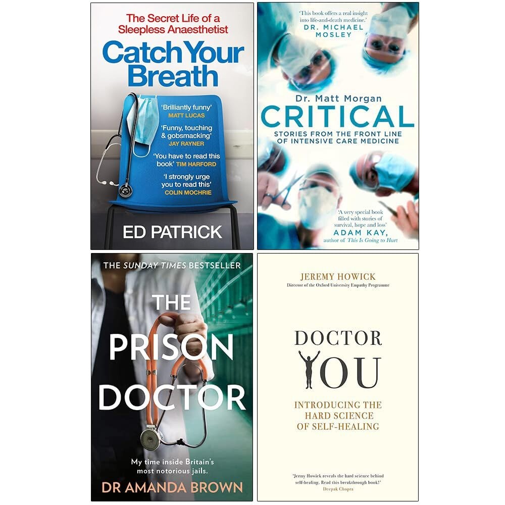 Catch Your Breath, Critical,The Prison Doctor, Doctor You 4 Books Collection Set
