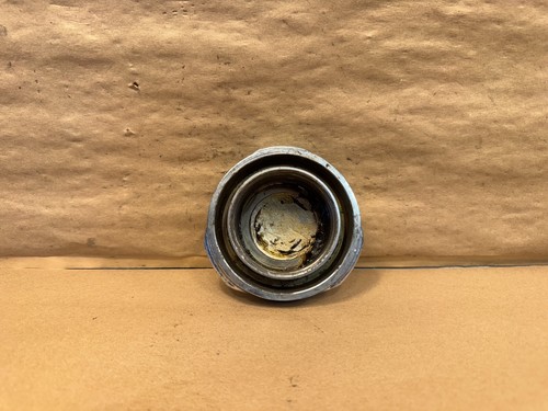 Jaguar XK XJ XKE OEM Wheel Knock-Off Cap Chrome Left OEM PN B13 - Picture 4 of 6