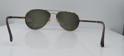 Vintage Cottet Gold Pilot Metall Sonnenbrille Frankreich NUR RAHMEN - Bild 4 von 7