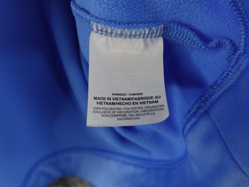Nike Pullover Dri-Fit Therma Fleece Mens XXL Blue 1/4 Zip The Coeur d'Alene - Picture 10 of 13