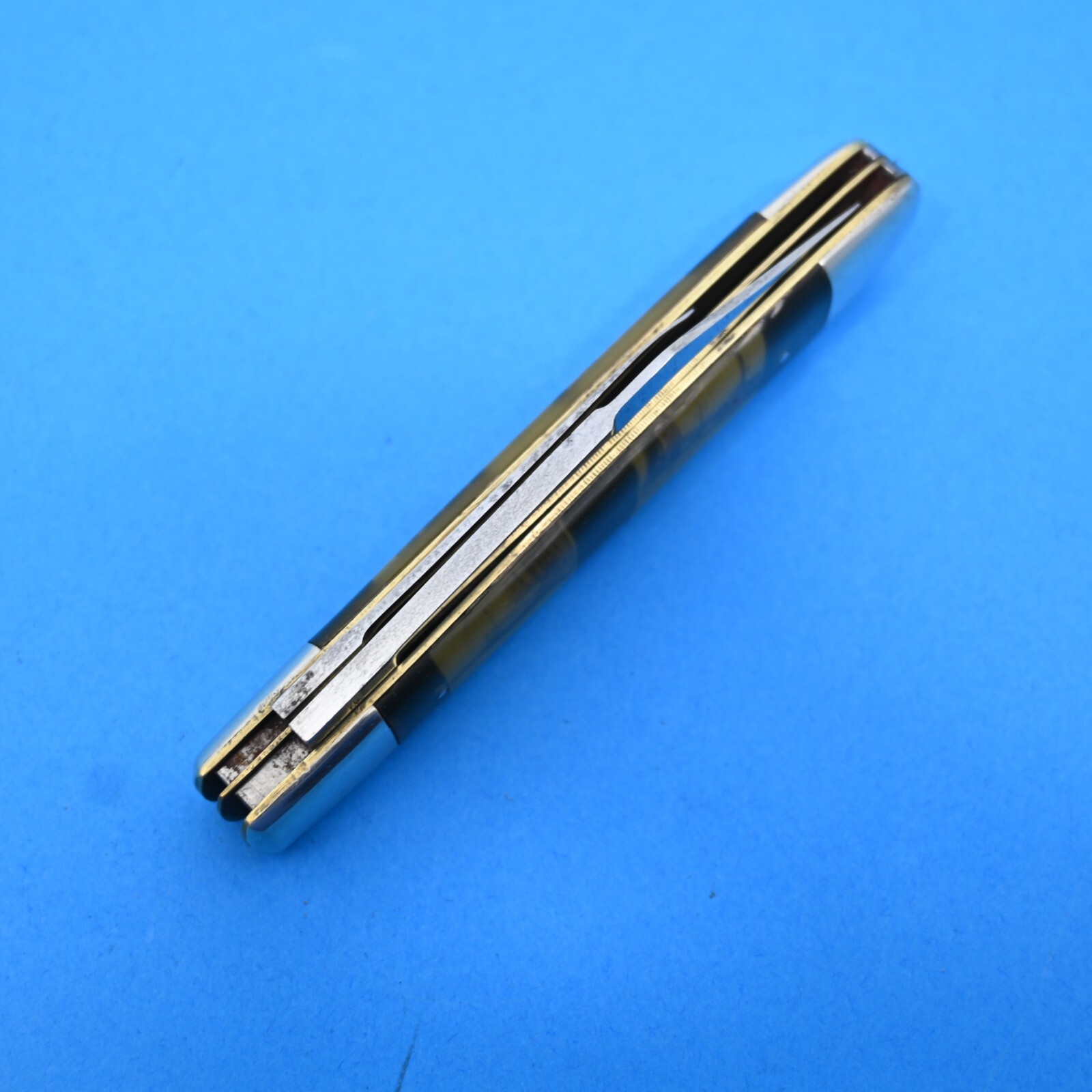 CANTON CUTLERY CO., CANTON, O. LARGE SLEEVEBOARD CELLULOID MINTY JACK