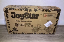 JOYSTAR 10" Wheel Toddler Balance Bike for Girls & Boys, Ages 12M-3T Blue