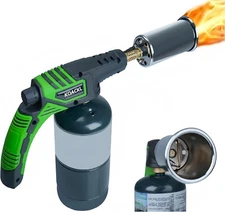 Propane Cooking Torch Grill Gun& Culinary Kitchen Blow Torch Charcoal Torch