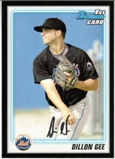 Dillon Gee 2010 Bowman Prospects