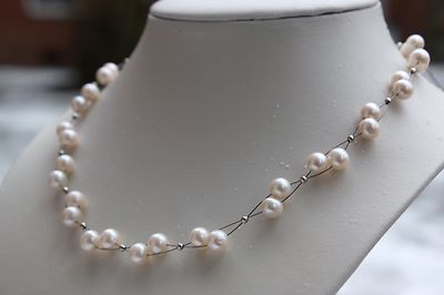 Collier Perles D’eau Douce Naturelles - 88 Perles - Neuf Sans écrin