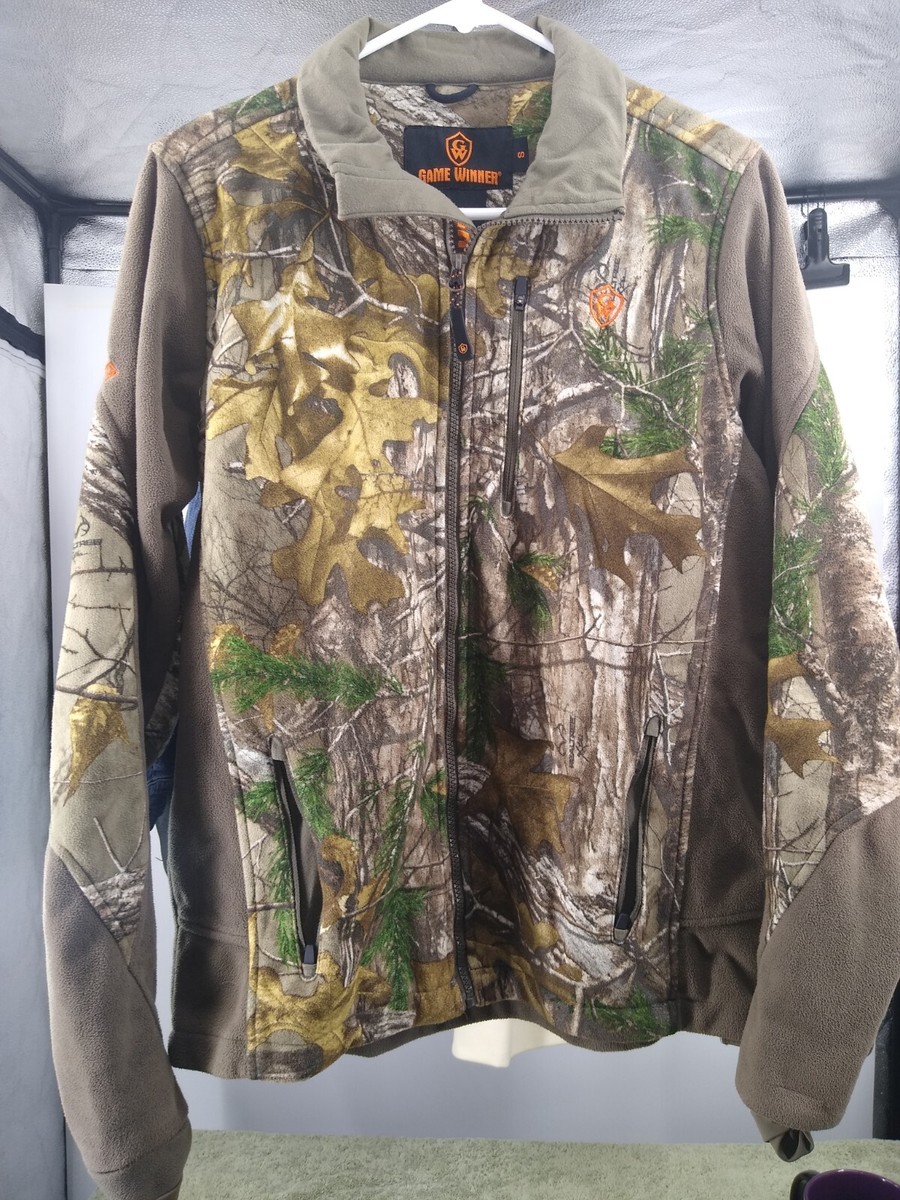 Game Winner Real tree Lightweight Men's Camouflage Hunter Bomber Jacket  Size S