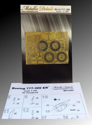 1/144 Metallic Details MD14405 Boeing 777-300 ER