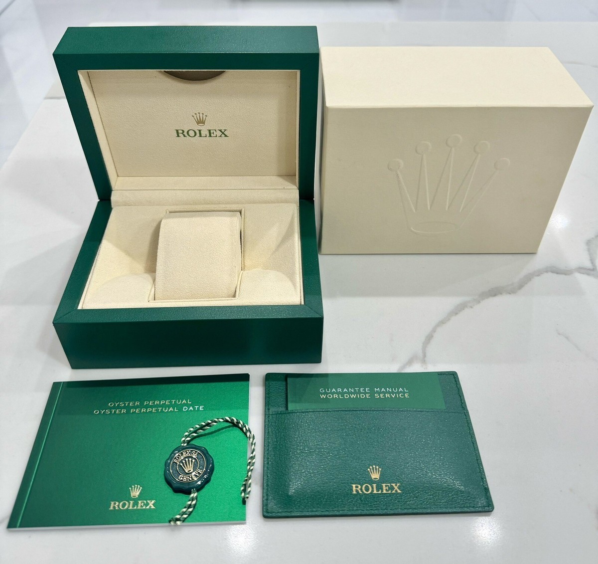 Authentic ROLEX Oyster Perpetual OP Watch Box 276200 277200