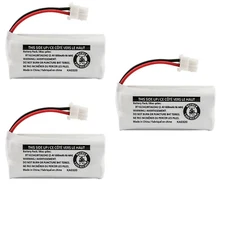 Kastar 3-Pack Battery for BT162342/BT262342 CS6114 CS6419 CS6719 EL52300 CL80111