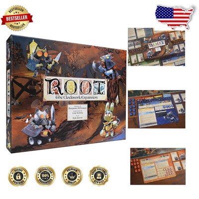 Root: The Clockwork Expansion   Engage with New Automated Factions (1-4 Players)