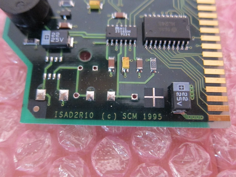 Vintage VADEM ISA Dual SCSI Controller Card VG-365 PCB 9540 - ISAS2R10 SCM 1995 - Image 4 of 4