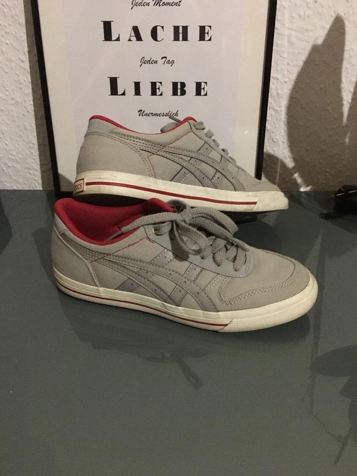 Asics Sneaker Style Running Aaron CV Grey Men 37 Neuwertig - Bild 2 von 4