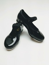 Bloch 11.5M Little Girl's Tap shoes Black Good Condition