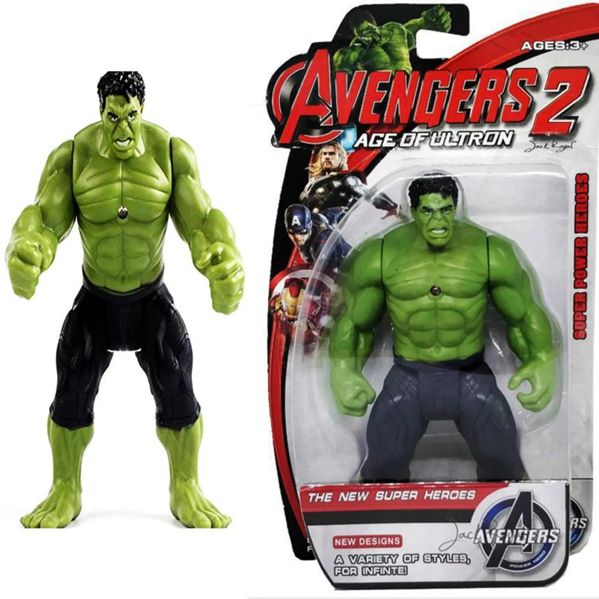 Figurine articulée Marvel Hulk Avengers 2 Age of Ultron