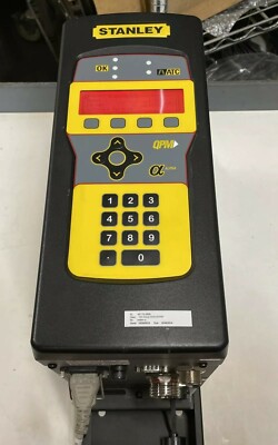 Stanley Assembly Tech Nutrunner controller 21A108725 QA1001-XDX Ver 3.7.1