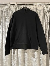 Primark Plain Black Hoodie Size 10-12