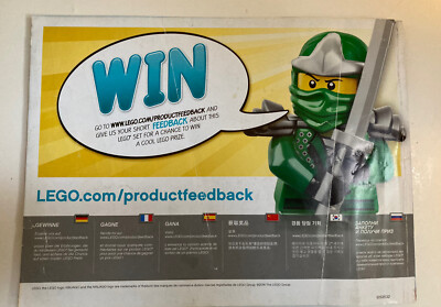LEGO Ninjago Fortress of Misfortune 70605 Instruction manual