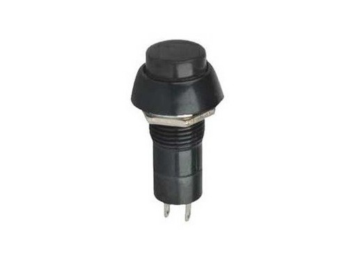 Pulsante Da Pannello Normalmente Chiuso NC Tasto Nero 6mm 125V 3A 110V 12V 7544 - Foto 11
