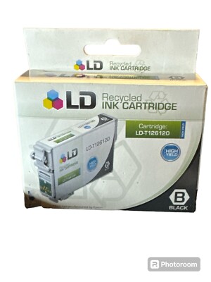 Black Printer Ink- LD Recycled Ink Cartridge LD-T126120