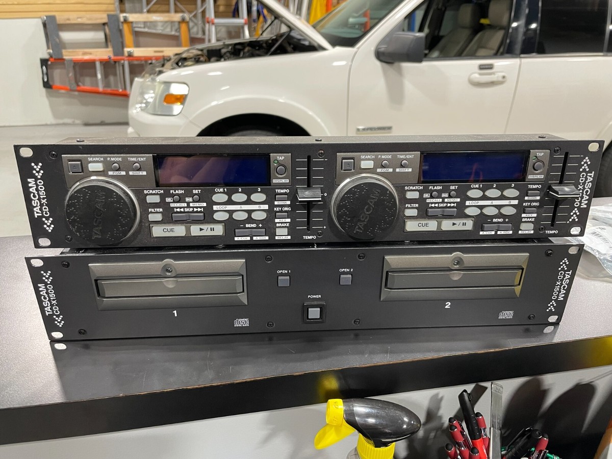 Tascam CD-x1500 Disc Player & Remote Control Unit | eBay