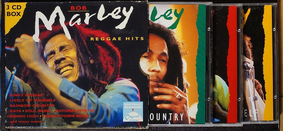 Bob Marley - Reggae Hits (softbox) -3xCD [14149] US - Image 3 of 4