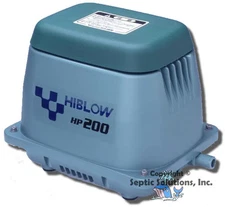 HIBLOW HP-200 SEPTIC AIR PUMP AERATOR NEW FREE SHIPPING