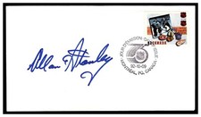 ALLAN STANLEY AUTOGRAPH HOF NY RANGERS 1992 NHL 75TH FIRST DAY ISSUE DECEASED