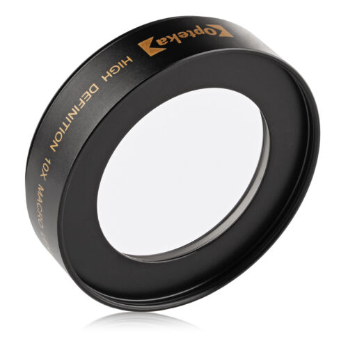 Opteka 10x Macro Close-Up Lens for 58mm Threaded Digital Camera Lenses - Picture 1 of 9