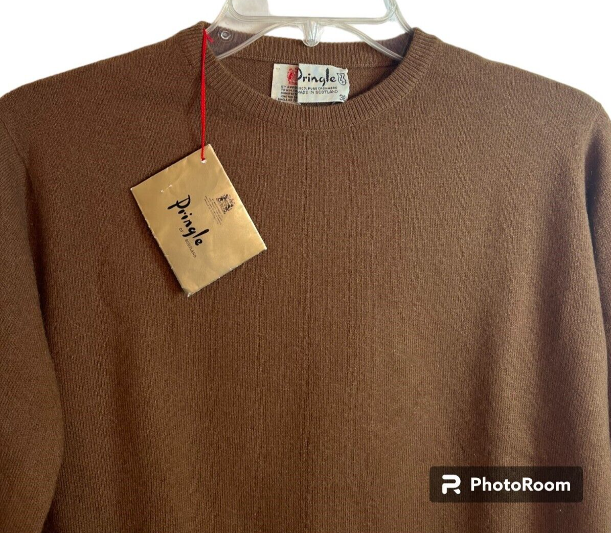 Vintage Women's Pringle of Scotland 100% Pure Cashmere Knitted