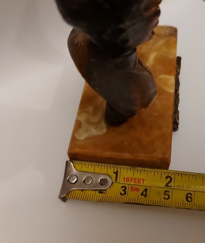 Portapenne busto ottone Eletherios Venizelos primo ministro Grecia vintage - Foto 10 di 18