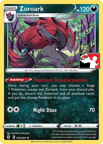 Zoroark 103/203 Prize Pack Series Cards