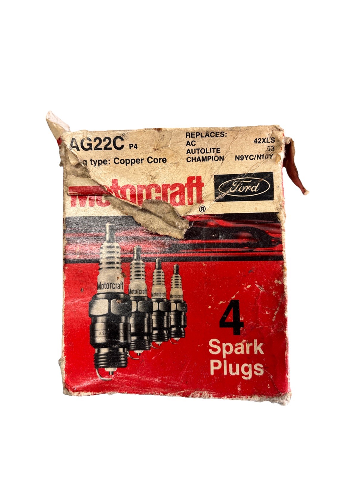 Motorcraft AG22C Spark plugs lot of 4