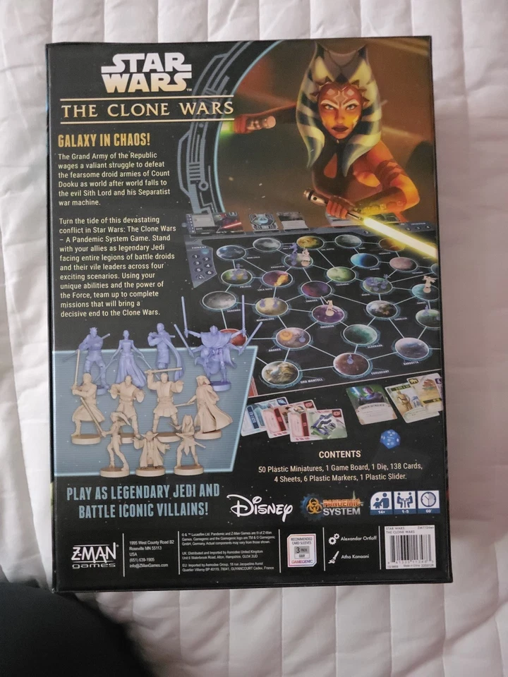 Star Wars The Clone Wars A Pandemic System Game  - Image 2 of 4