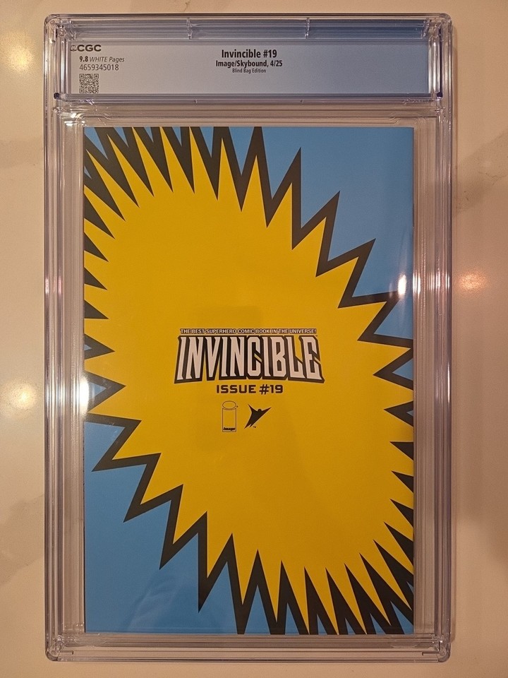 Invincible 19 Blind Bag Foil Variant CGC 9.8 Image Comics 2025 | eBay